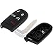 KEYALL 2 Pack 5 buttons Remote Control Car Key Fob 2012-2014 Fit for Chrysler 300 3.6L,2012-2014 Fit for Chrysler 300 5.7L M3N-40821302