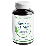 aminoacidos esenciales funciones pdf Dosis: Tome 5 cápsulas de Amino 21 Mix con un poco de agua dos veces al día 15 minutos antes de una comida (= 10 cápsulas, 450 mg o 4,5 g / día).