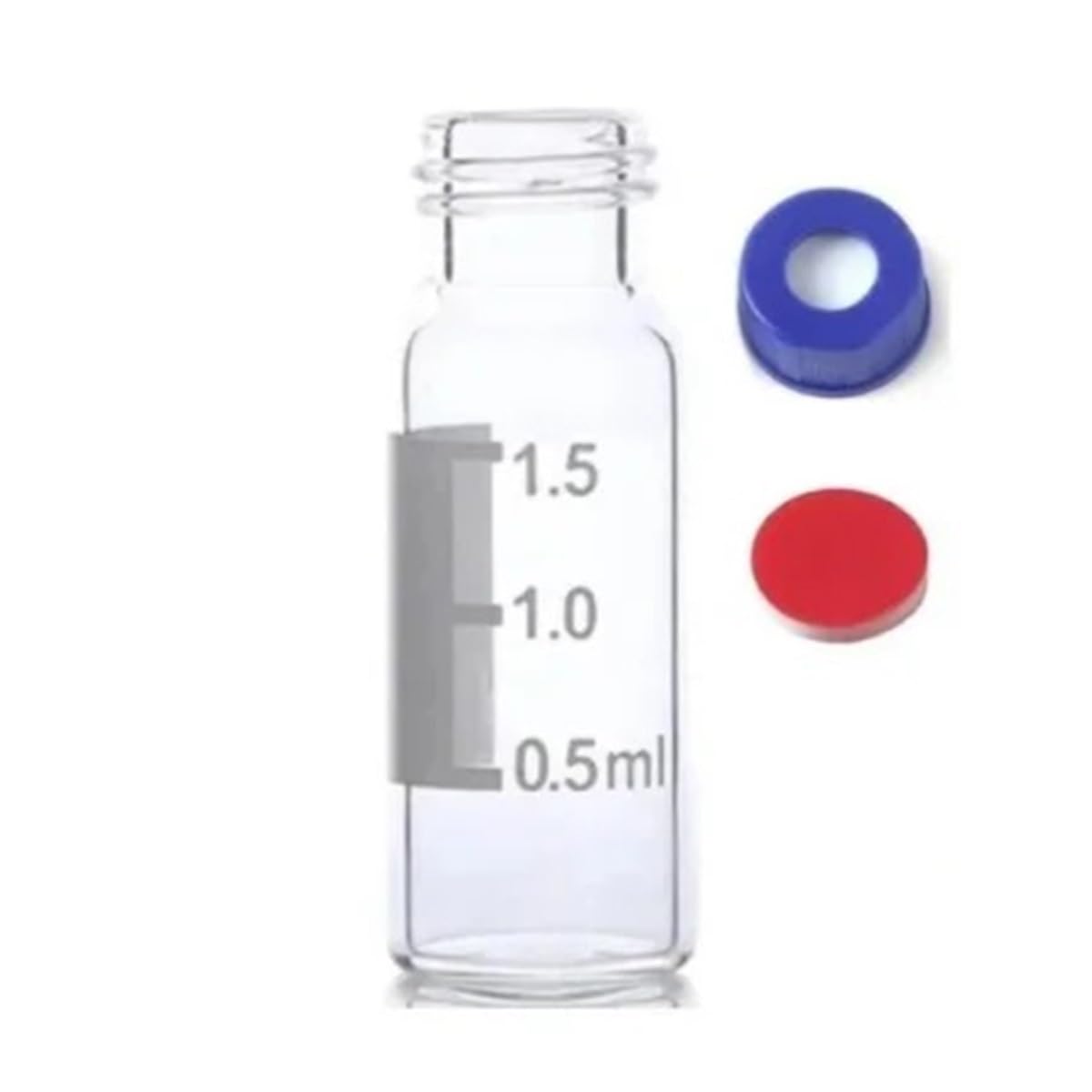 Laborausstattung und -bedarf 100 STÜCKE 2 ml Transparente Flaschen Glas Labor 9-425 Klare Fläschchen