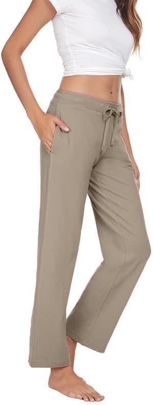 U2SKIIN Pajama Pants for Women Soft, Cotton Comfortable Womens Lounge Sleep Pj Bottoms for Women - Image 3