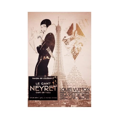 iCanvas Parisian Style Vintage Gallery-Wrapped Canvas Giclée by 5by5collective