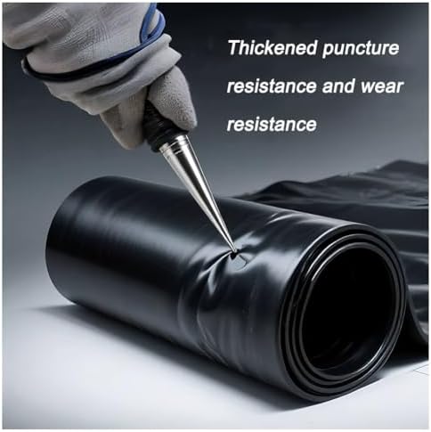 HDPE Fish Pond Liner 2x7m - Puncture Resistant, Easy to Cut, Ideal for Koi Ponds, Water Gardens, Aquaculture, Natural Looking Ponds, Durable & Long-Lasting