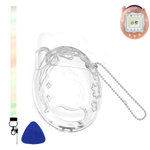 Tamagotchi Connection & Paradise�Ή��̃N���A�ی�P�[�X �n�[�hPC�J�o�[ �X�g���b�v�ƃL�[�`�F�[���t��