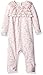 Burt's Bees Baby Baby Girls' Long Sleeve Organic Footless Coverall, Waterlily, 0-3 Months