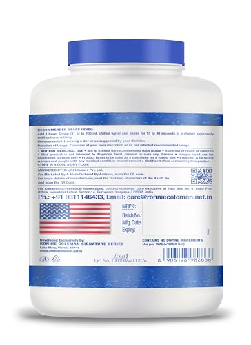 Image of Ronnie Coleman Signature Series Iso-Tropic Max, German Chocolate Cake (73 Servings, 2.27kg / 5lbs) | Premium Whey Isolate Protein Powder