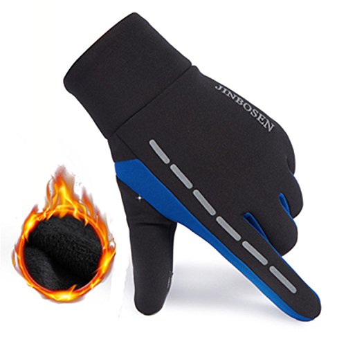 e, M Warm in Winter Bike Gloves Thermal Full Finger Cycling Gloves