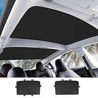 Arcoche Sonnenschutz für Tesla Model 3 von 2025-2018, Isolierung, Wärme- und UV-Schutz, Sonnenschutz für das Glass Dach, Highland Zubehör