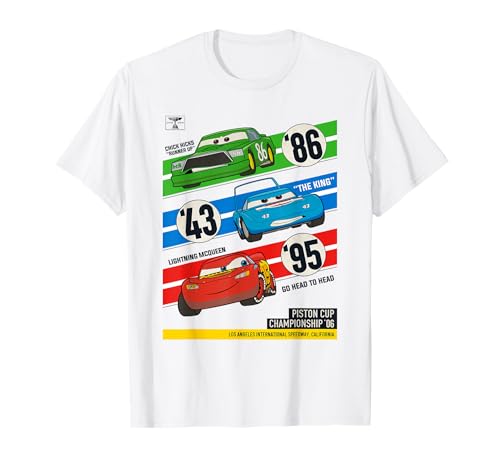 Cars Pistons Cup Champions T-Shirt