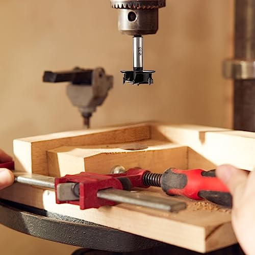 Cviuyo 1-3/8Inch Forstner Drill Bit, Hinge Jig Drill Kitchen Cupboard/Hinge Cup Drilling Hole Saw Cutter, Carbide Tipped Forstner Bit For Hard Wood, Wood Drilling Hole Saw (35Mm) #TOP7