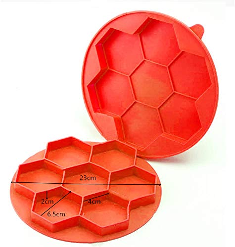 Hamburger master 7 -in-1 Innovative Burger Press, Hamburger Press Patty Maker Sandwich Maker Hamburger Maker Mould Machine, Freezer Container for Breakfast Sandwich Cutlets Grill Kitchen Tools (7IN1)