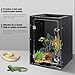 maiyuolg Reptile Tank Enclosure – 16x16x25 Crested Gecko Reptile Terrarium – Acrylic Habitat with Ventilation for Lizards, Snakes & Chameleon