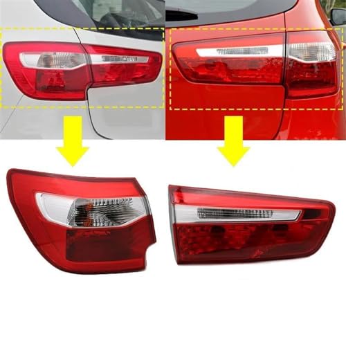 Feu arrière Kia K2 Hatchback 2013 pour rénovation éclairage