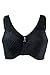 Produktbild Ulla Popken Damen große Größen bis 130J, Entlastungs-BH Kelly, Bustier, gepolstert & ohne Bügel, breite Träger, kein Einschneiden schwarz 115F 642733 10-115F
