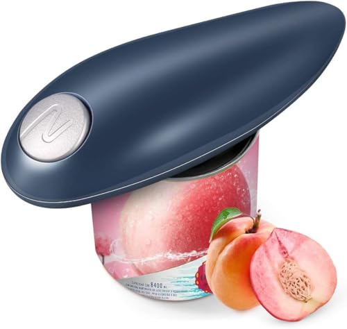 Electric Can Opener, Handheld One Touch Automatic Can Openers wit...
