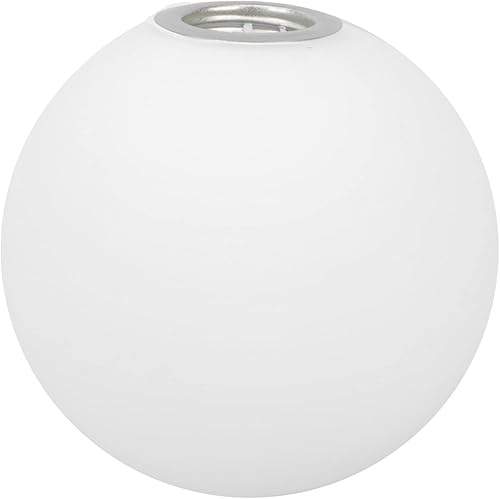 Vista 37 de Vaguelly Sombra de globos de vidrio de 7 pulgadas para accesorios de luz, pantallas de lámpara de globo de vidrio esmerilado blanco, cubierta