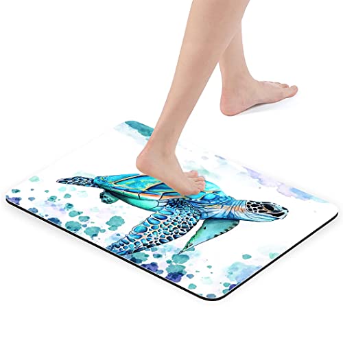 YISUMEI Bathroom Mat, Non-Slip Super Absorption Bath Carpet with Rubber Backing - Image 3