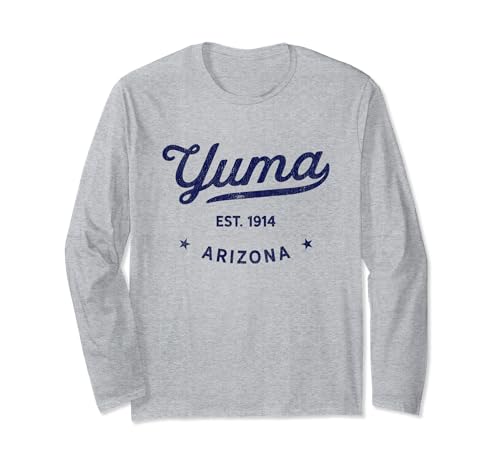 Yuma Arizona Cool, recuerdo de viaje vintage de Yuma Manga Larga