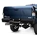 Part Synergy Treadplate Full Width Black Powder Coat Rear HD Bumper for Toyota Tundra 2007-2013