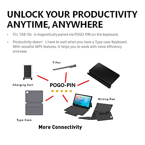 Image of TCL Tab 10s (10.1 inches(25.6cm) WUXGA Display, 3GB+32GB, 8000mAh, Wi-Fi only Tablet (Grey) (9081X(Gray))