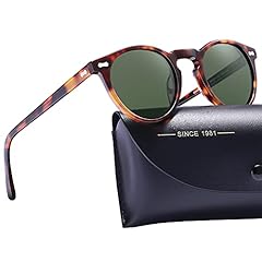 4. Tortoise Frame Green Lens