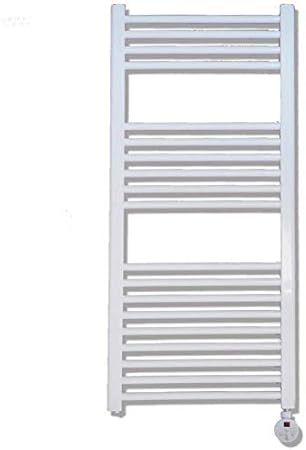 ClimaSpain Radiador Toallero Electrico Mallorca · Secatoallas de Baño en Color Blanco con 400W · Toalleros Electricos Termostato Digital (Medidas ...