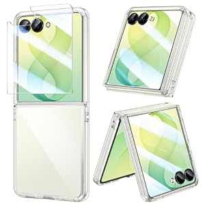 Doeshine Hülle für Samsung Z Flip 8 Dünn, Displayschutzfolie, Transparent