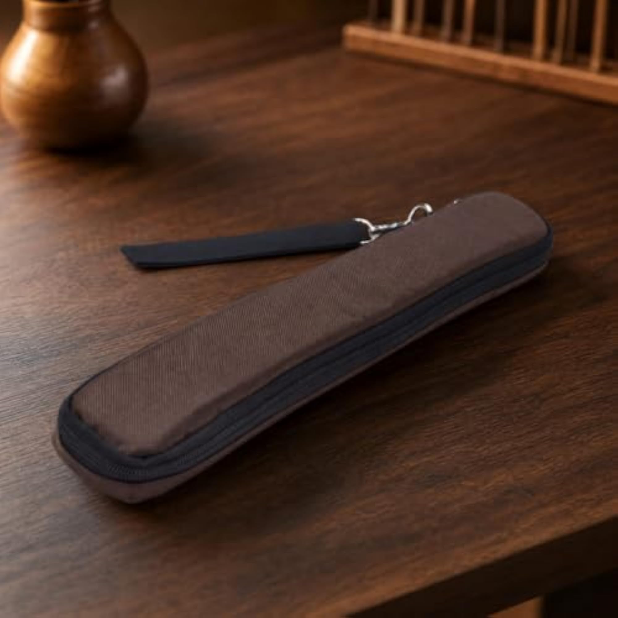 Compact Baton Bag with Detachable Hand Strap