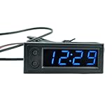Modelos aplicables: motocicleta de 12V 24V, ATV, bicicleta cruzada, scooters, etc., toque para establecer el reloj electrónico.