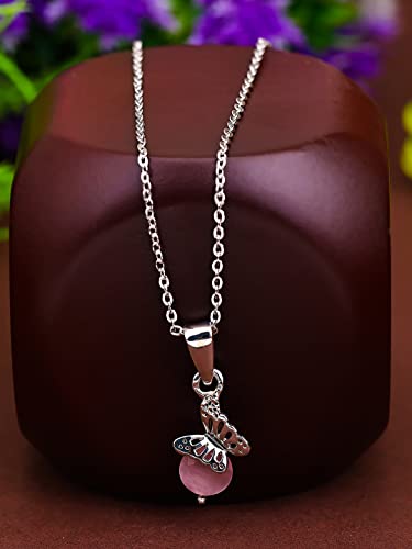 925 Sterling Valentine Pendant Set for Men and Women with Chain