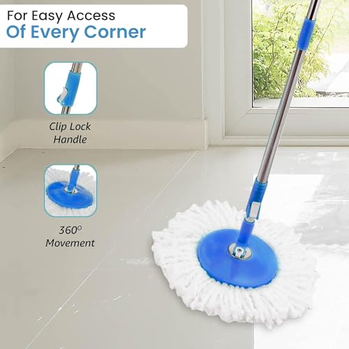 Image of 360* Spin Mop Bucket Set Premium