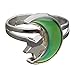 Moon and Star Shape Color Change Emotion Feeling Mood Ring Changeable Band Adjustable Finger Ring