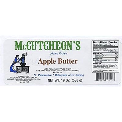 Mccutcheon, Spread Apple Butter, 19 Ounce