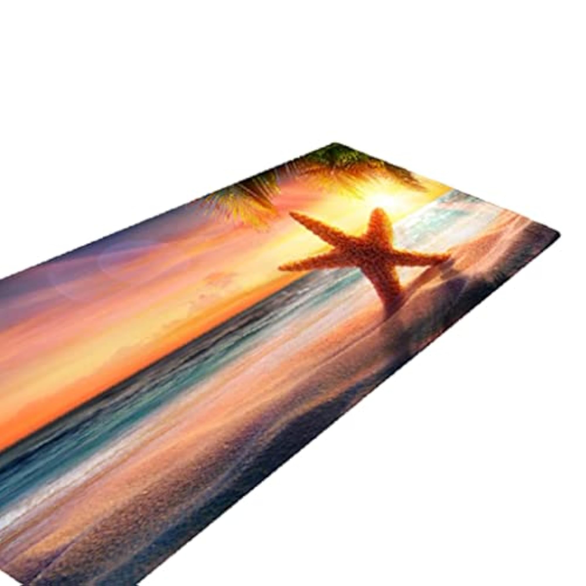BNF® 3D Seaside Decorative Non-Slip Floor Mat Runner 40x120cm