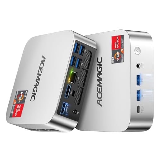 ACEMAGIC Vista V1 Mini PC Computers, Twin Lake N150(Beat N100/N95, up to 3.6GHz), 16GB DDR4 RAM 512 SSD Mini Computers,11 Pro Desktop 4K Dual Display/HDMI/WiFi/BT/LAN for Home/Office