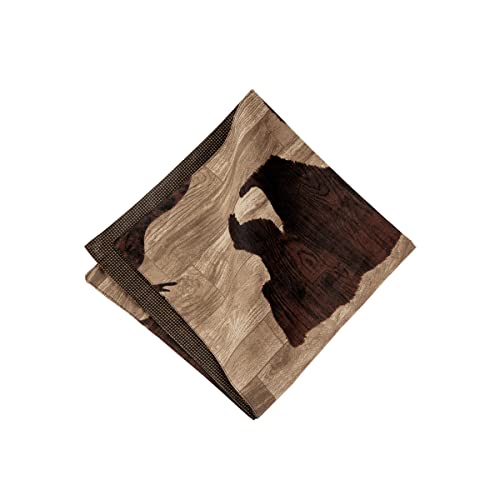 Servilletas de Tela C&F Home Pack 6 Cuadradas Marrón miniatura 5
