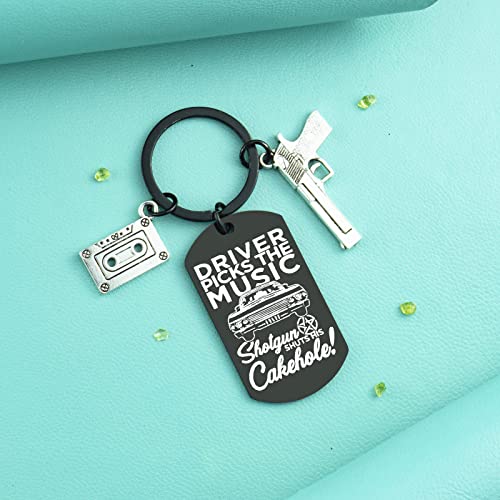 Supernatural Fan Keychain Gifts TV Merchandise Keychain for Fans Women Men Birthday