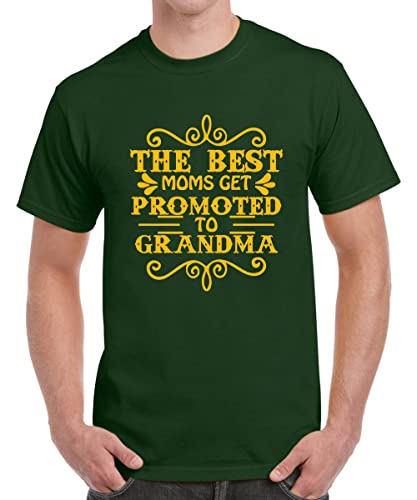 Image of Caseria Men's Cotton Printed T-Shirt -Best Get to Grandma | 100% Cotton | Half Sleeves | Regular Fit | Printed | Round Neck | Graphic T Shirt