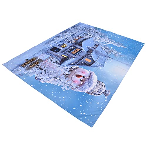 Natal Tapeçaria Boneco De Neve Decorativo Pendurado Cobertor De Parede para Quarto Sala Festas (200