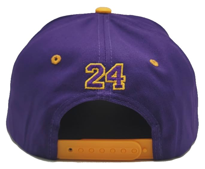 Los Angeles New Top Level Legend 24 Champions Purple Gold Era Snapback Hat Cap miniatura 6