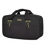 Goldskyus 14Inch Close Top Wide Mouth Tool Storage Bag ,Small tool bag with Waterproofed. Electricia