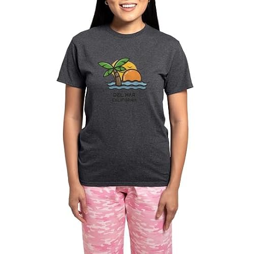 CafePress California Del Mar Pajamas Womens Novelty Pajama Set, Comfortable PJ Sleepwear