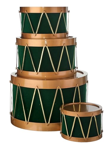 Regency International VP Flocked Drum with Rope Container