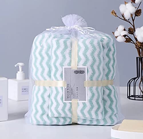 Image of HomeCloud Ultra Soft 300 GSM Bath Towel Set | 3X Softer Than Cotton Towels | Highly Absorbent & Ultra Fast Dry | Perfect for Home, Pool, Spa & Gym |Set of 2 (1 Bath (140x70cm), 1 Face Towel (75x35cm)