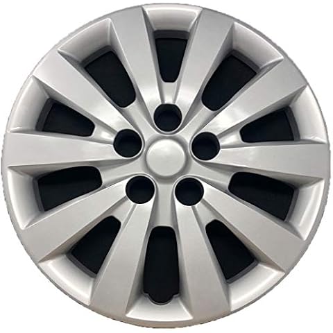 Premium Hubcap Replacement for Nissan Sentra, Leaf 2013-2019, 16-inch Replica Wheel Cover (1 Piece) 53089 Cover