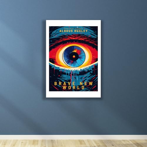 Brave New World Spiffing Prints affiche livre classique format moyen - 5