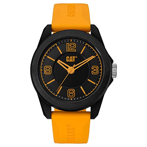 La Mejor Selección de Relojes Caterpillar los 10 mejores. 36 Reloj CAT AUTO SQUARE Material Silicon Color Negro