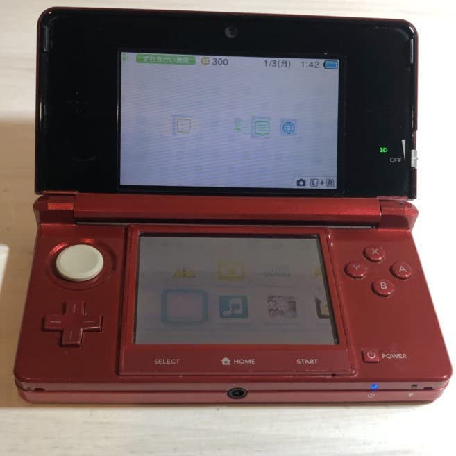 Amazon.co.jp: 【動作確認済】 ニンテンドー3DS フレアレッド 箱付き 