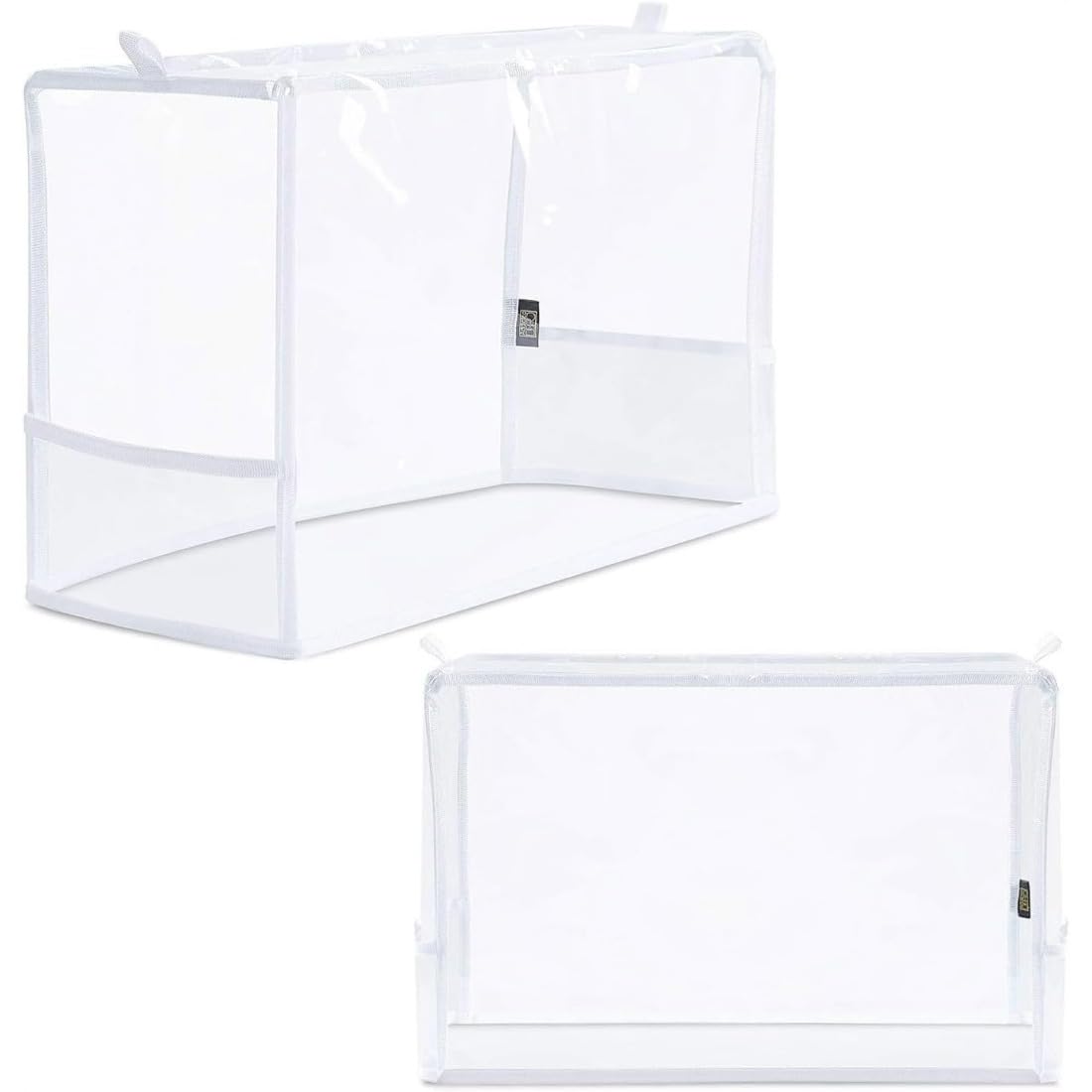 Housse de machine à coudre en TPU transparent avec poches de rangement de couture