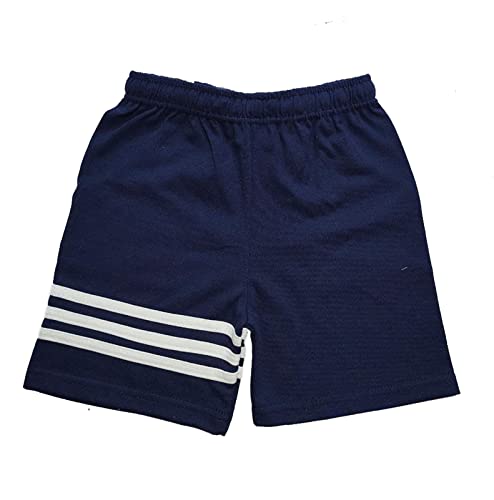 Image of LilBits Boys Pack of 3 Striped Shorts