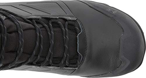 Salomon Men's TOUNDRA PRO CSWP Snow Boots, Black/Black/Magnet, 11